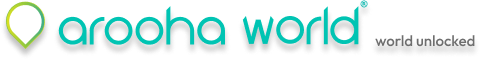 arooha world logo